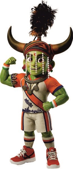 Logo, theme song, mascot of first-ever Khelo India Tribal Games (KITG) launched in Bilaspur, Chhattisgarh; Dr Mansukh Mandaviya says games will ‘broaden scope for every athlete. (Photo credit: SAI Media via IANS)